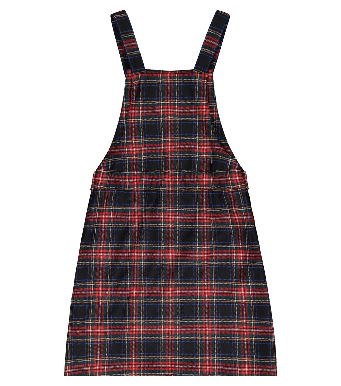 Checked stretch wool-blend dress | Dolce&Gabbana Kids