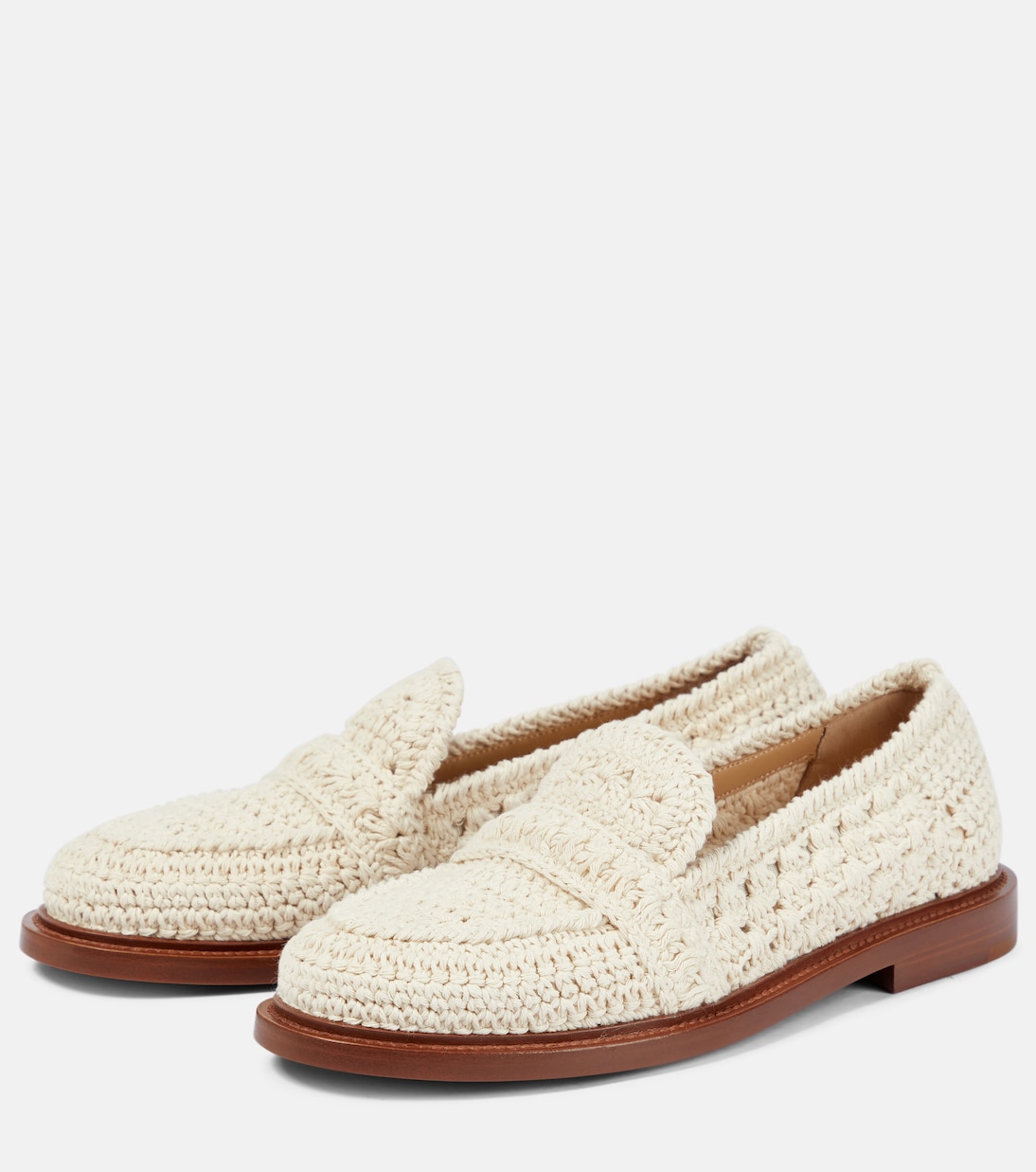 Gehäkelte Loafers Kalya aus Baumwolle | Chloé