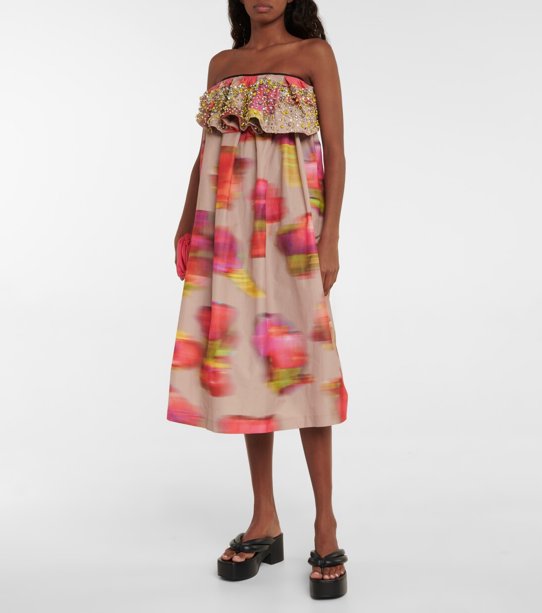 Robe imprimée à ornements | Dries Van Noten