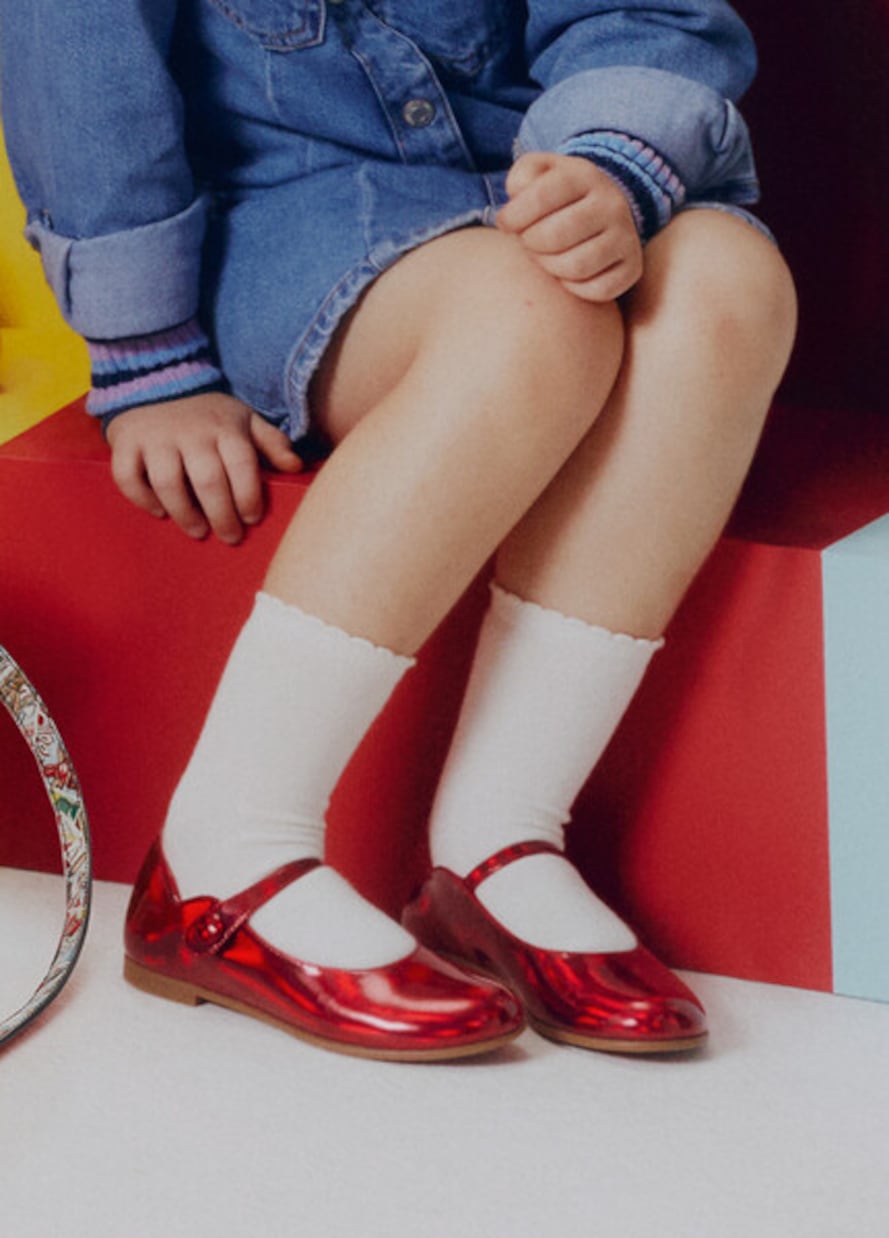 Melodie Chick patent leather ballet flats | Christian Louboutin Kids
