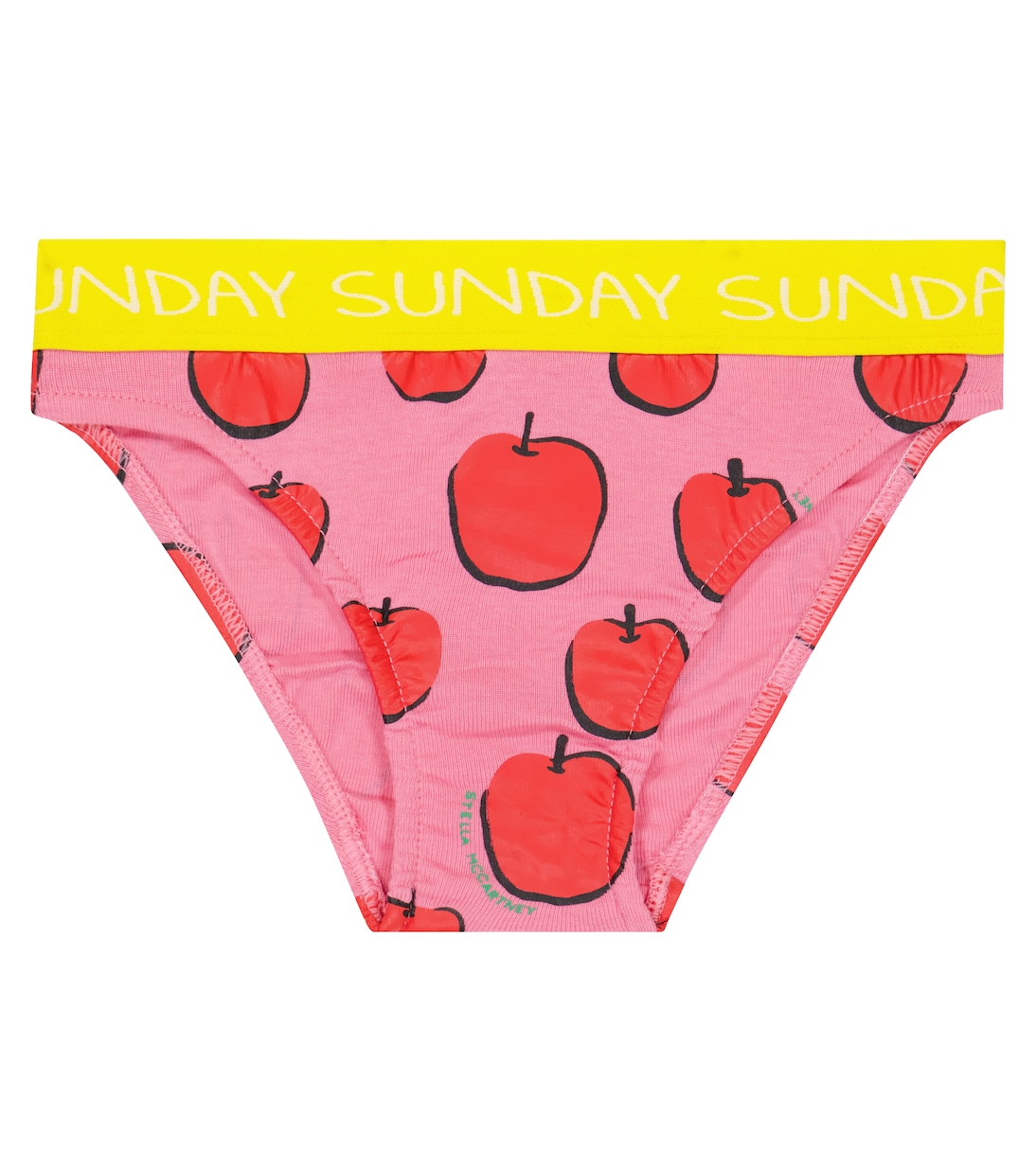 Set of 7 printed cotton briefs | Stella McCartney Kids