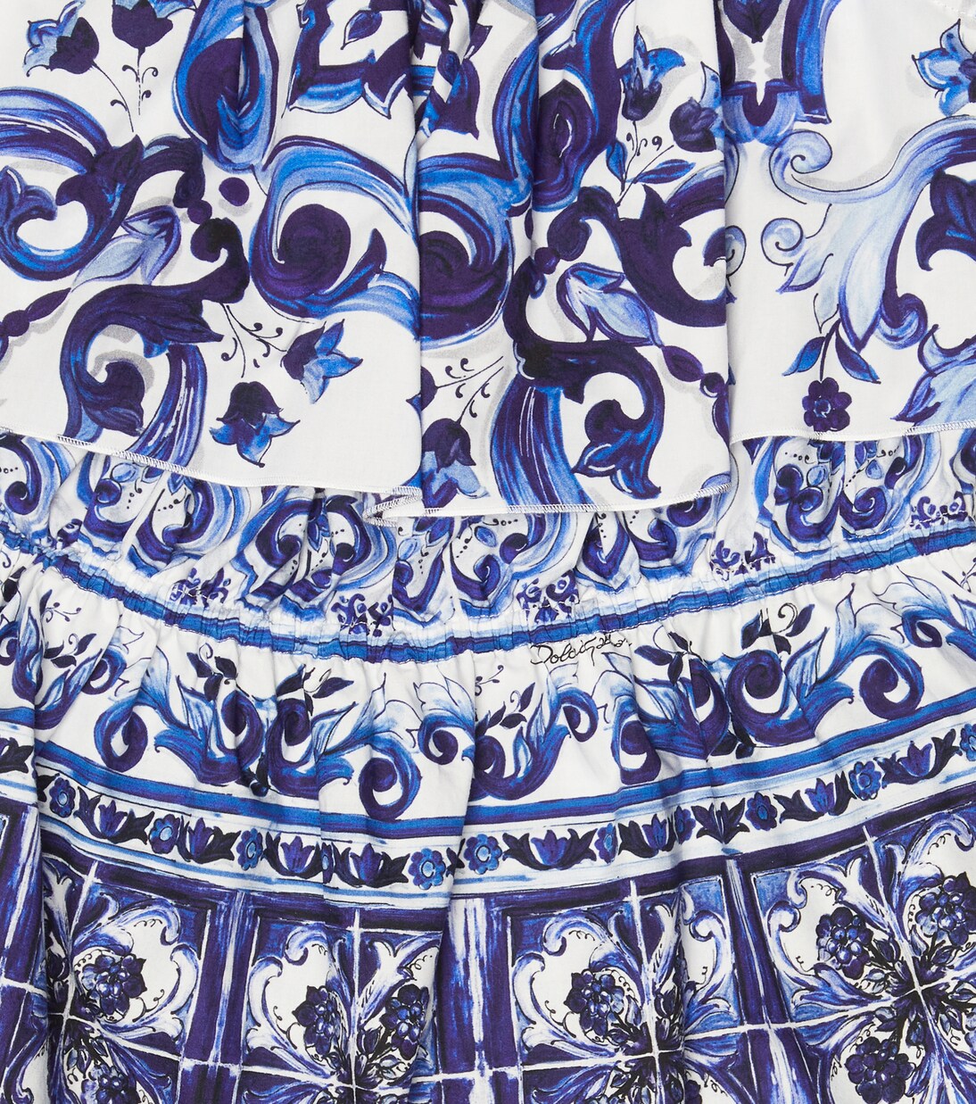 Printed cotton top | Dolce&Gabbana Kids