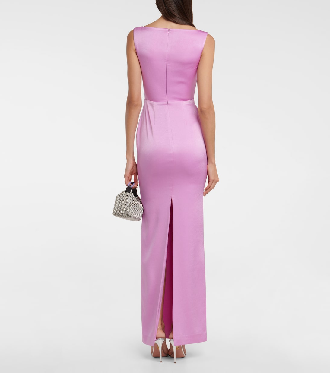 Robe Halse aus Crêpe | Alex Perry