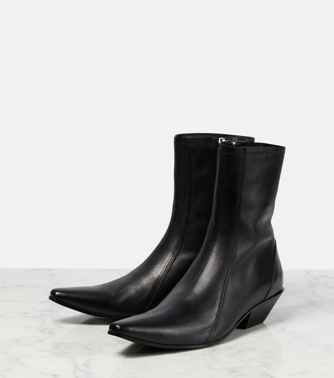 Leather cowboy boots | Acne Studios