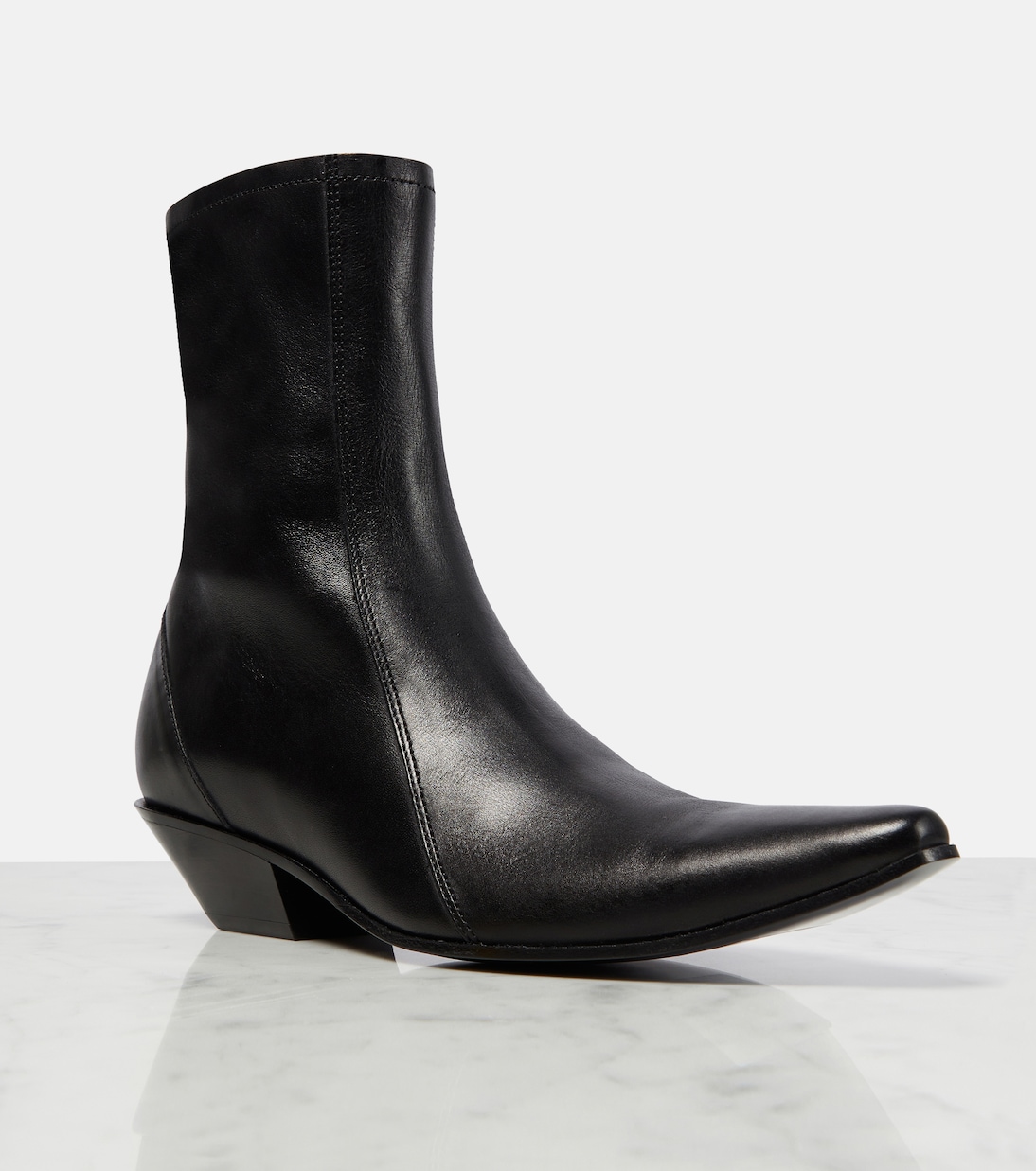 Leather cowboy boots | Acne Studios