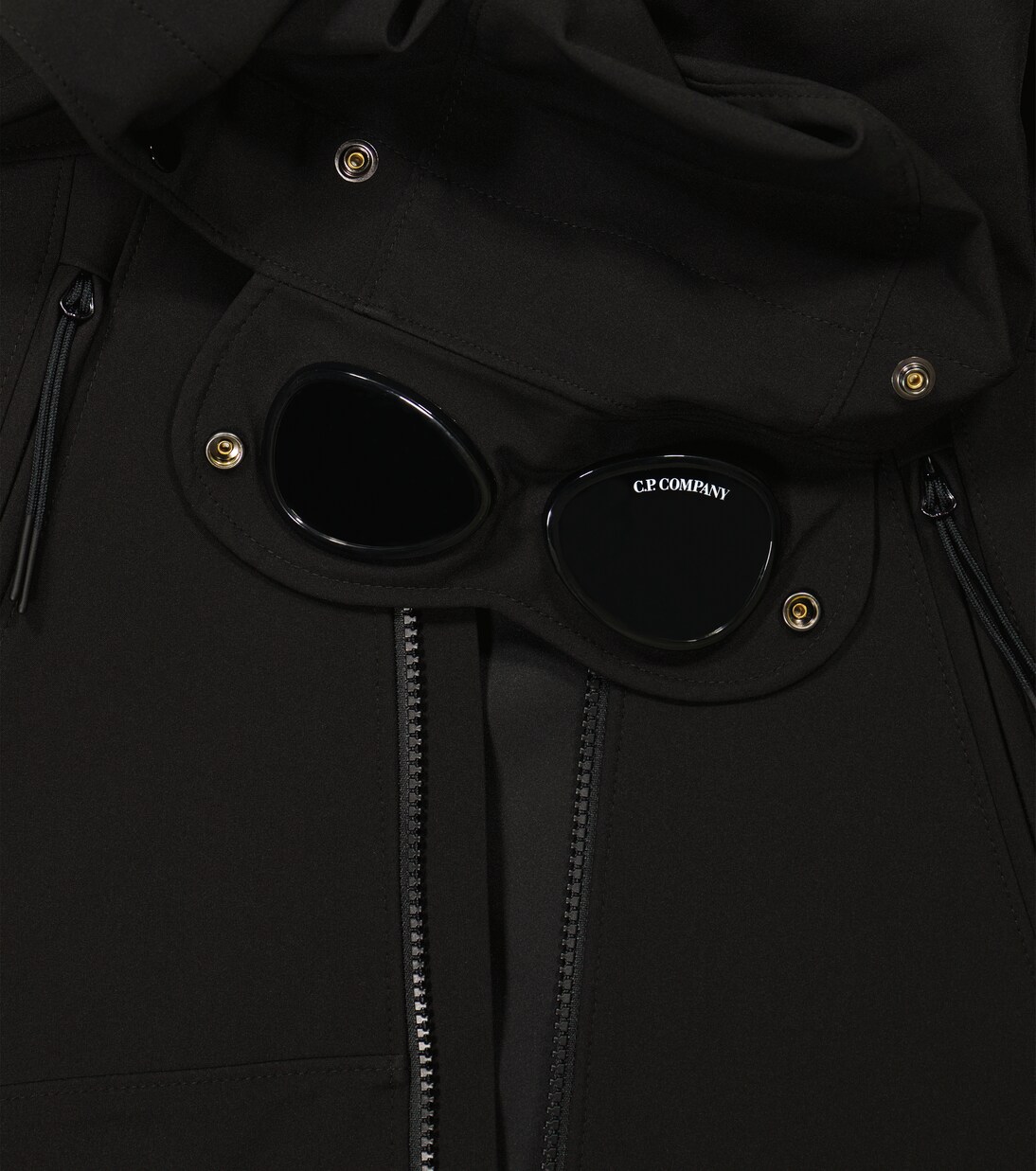 Goggle high neck jacket | C.P. Company Kids