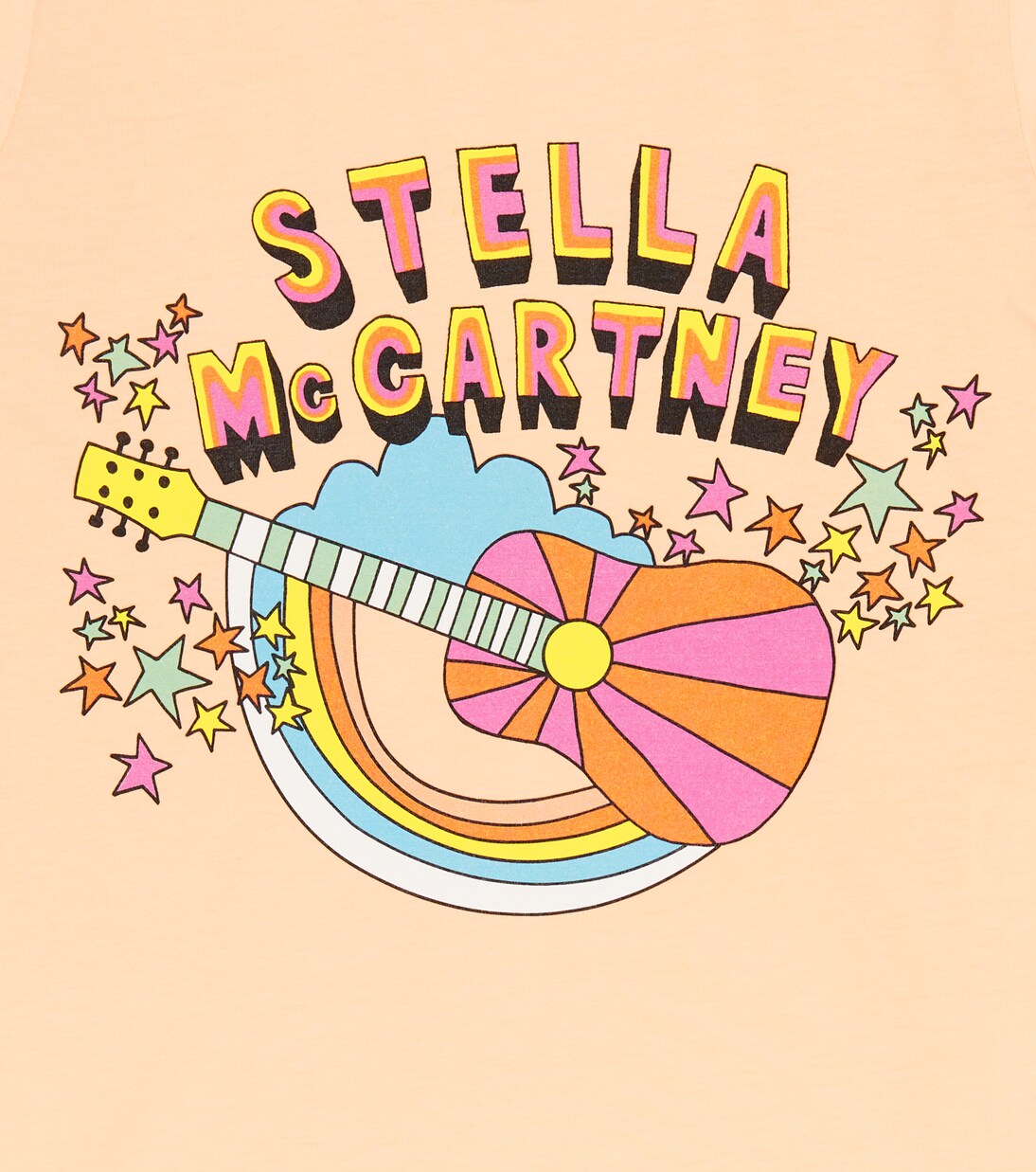 Printed cotton jersey T-shirt | Stella McCartney Kids