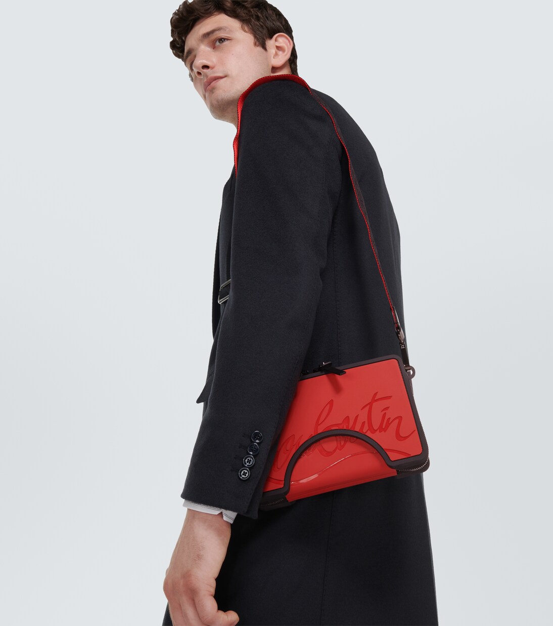 Borsa a tracolla Adolon Boxy in pelle | Christian Louboutin