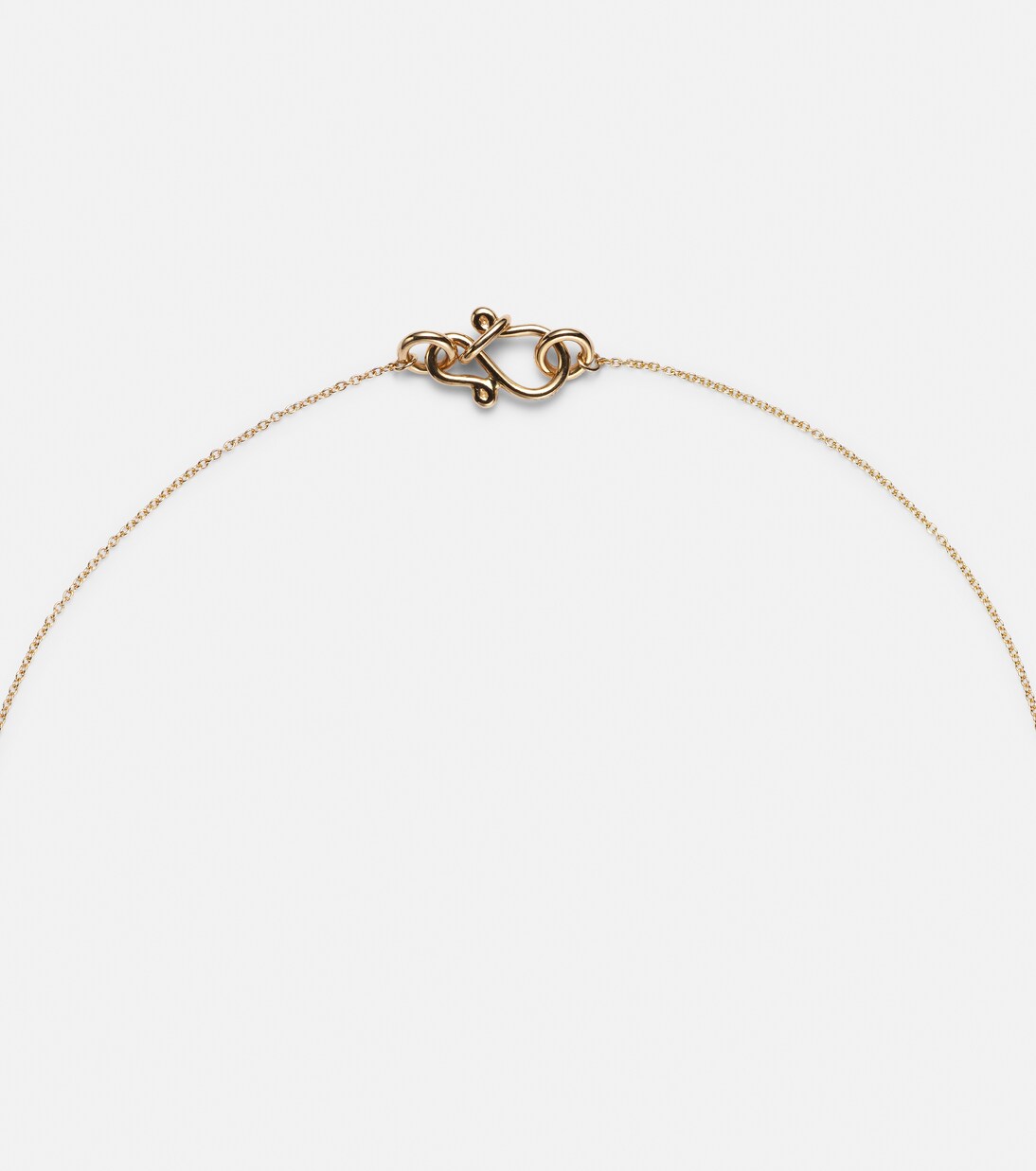 Soleil Simple 18kt gold necklace with diamonds | Sophie Bille Brahe