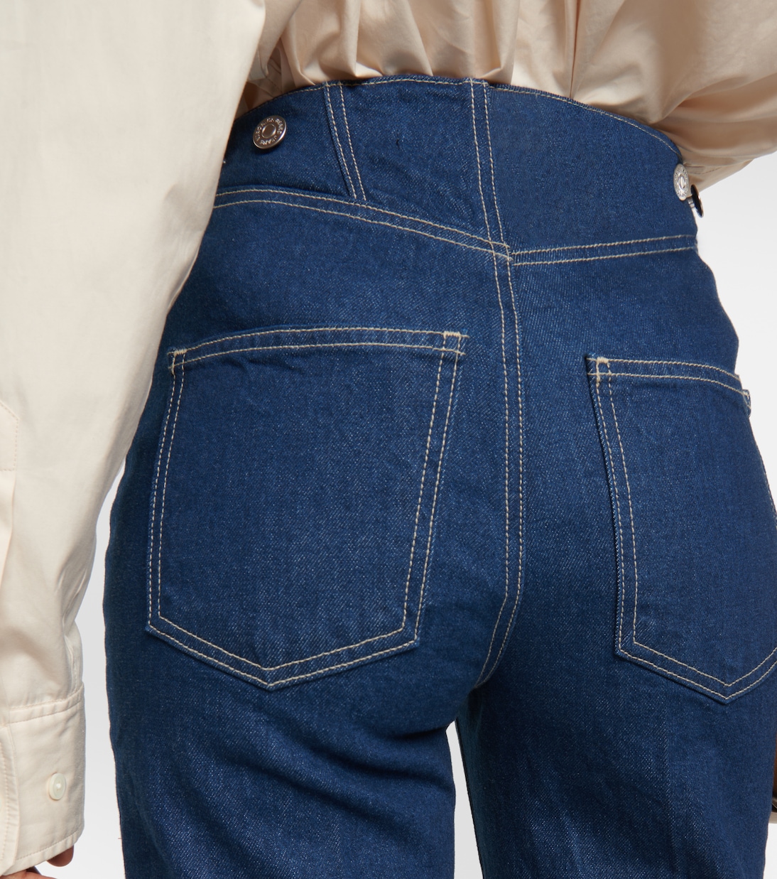 Jean ample Crosbie à taille haute | Veronica Beard