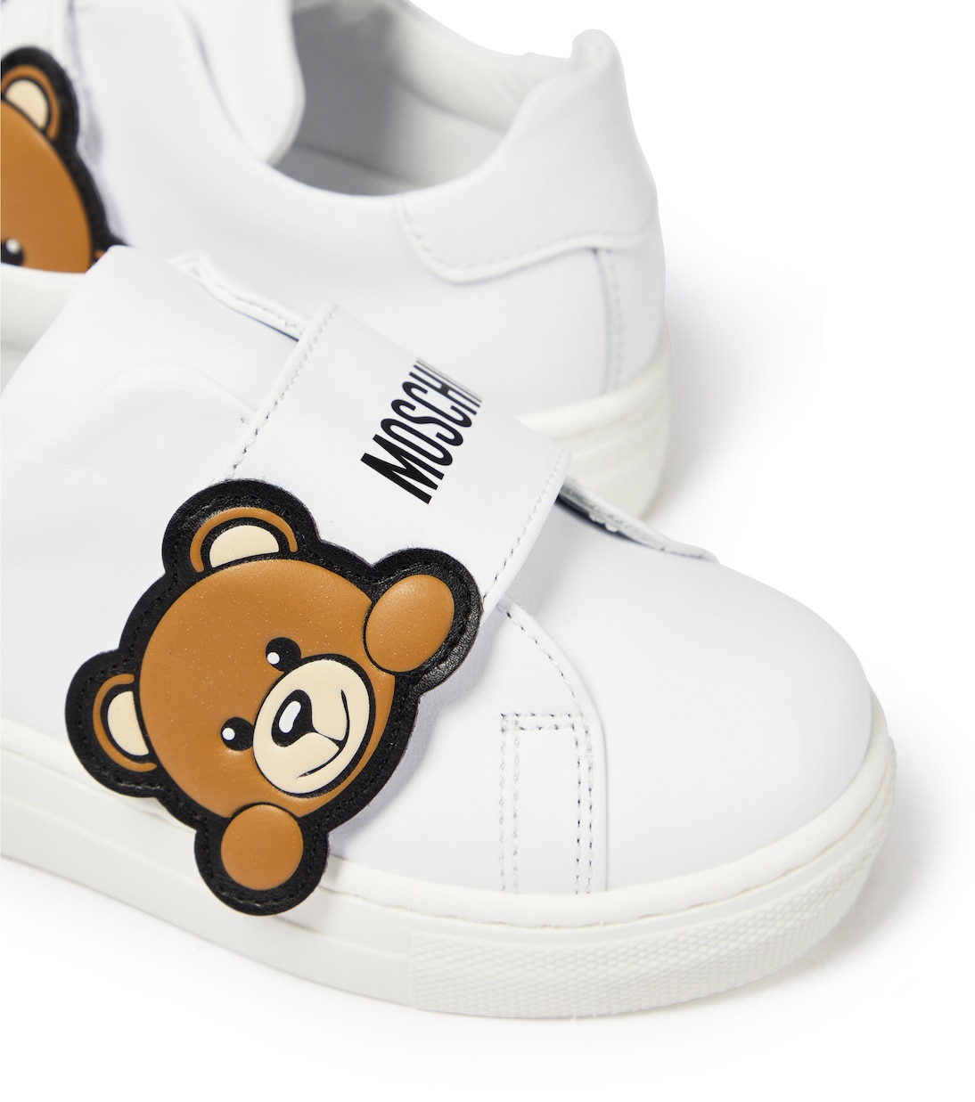 Logo皮革运动鞋 | Moschino Kids