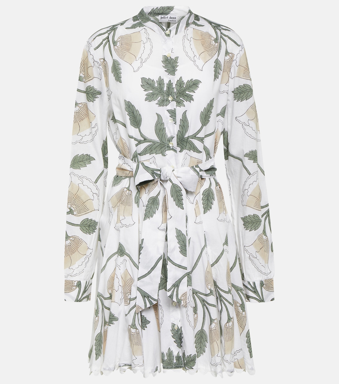 Miniabito in cotone con stampa floreale | Juliet Dunn