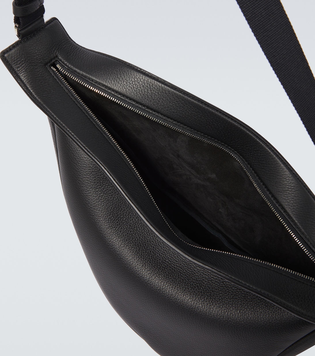 Slouchy Banana Large leather crossbody bag | The Row