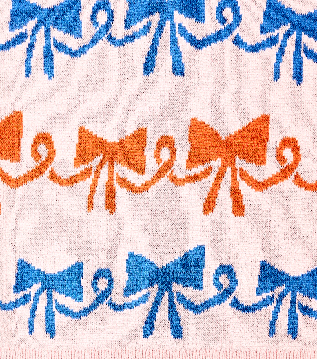 Cotton jacquard sweater vest | Bobo Choses