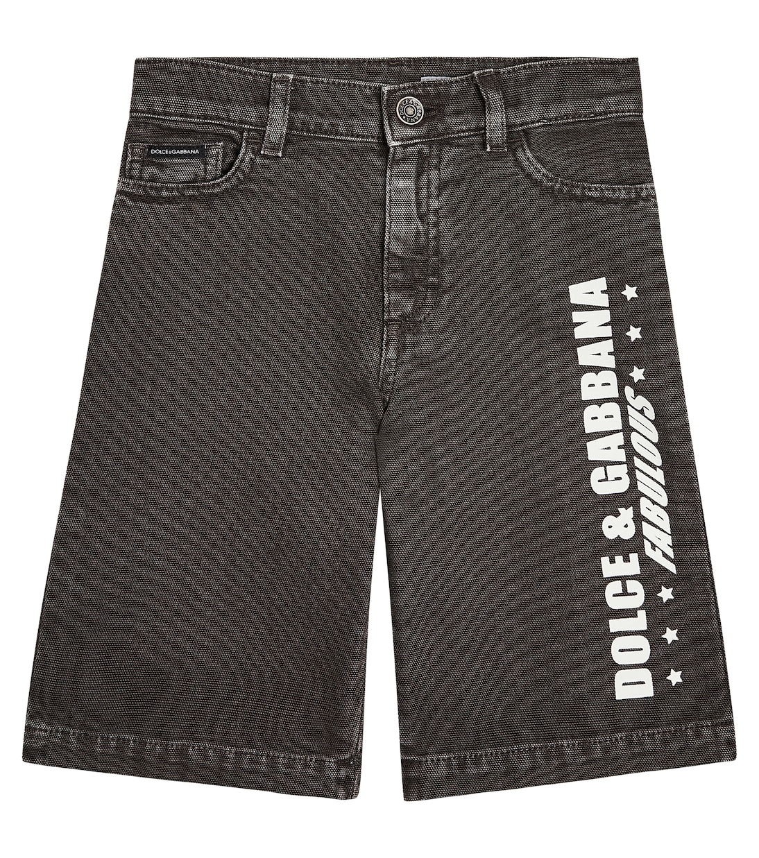 Denim bermuda shorts | Dolce&Gabbana Kids