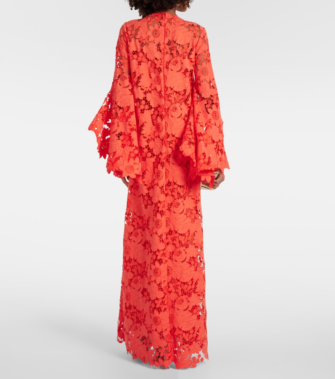 Floral lace kaftan | Oscar de la Renta
