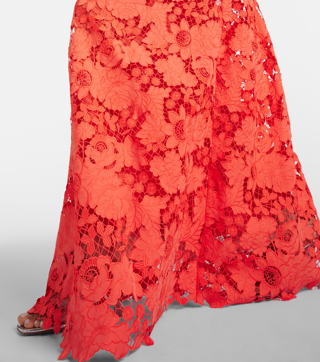 Floral lace kaftan | Oscar de la Renta