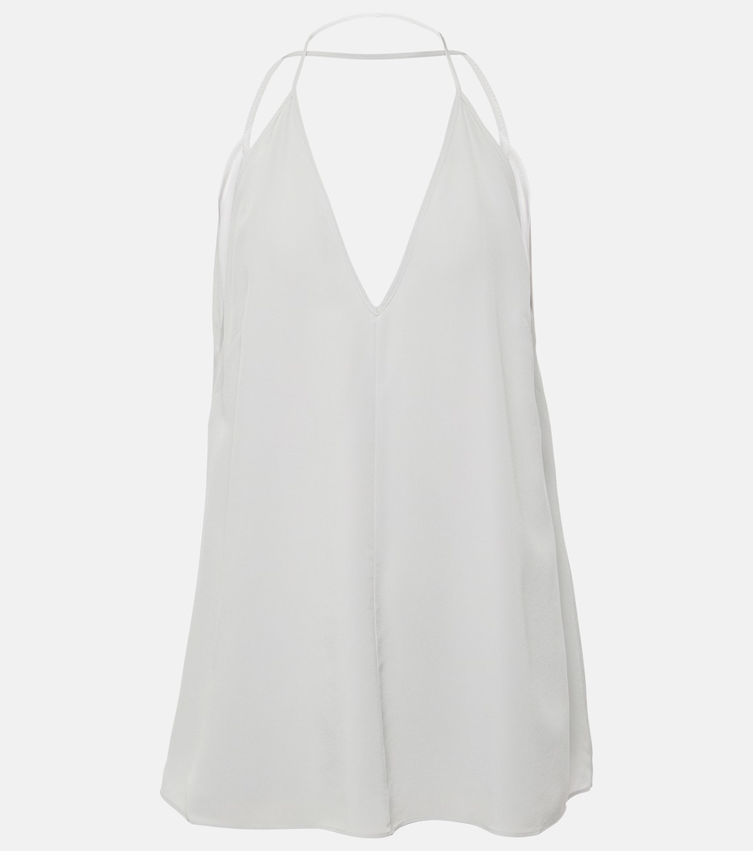 Top aus Crêpe de Chine aus Seide | Toteme