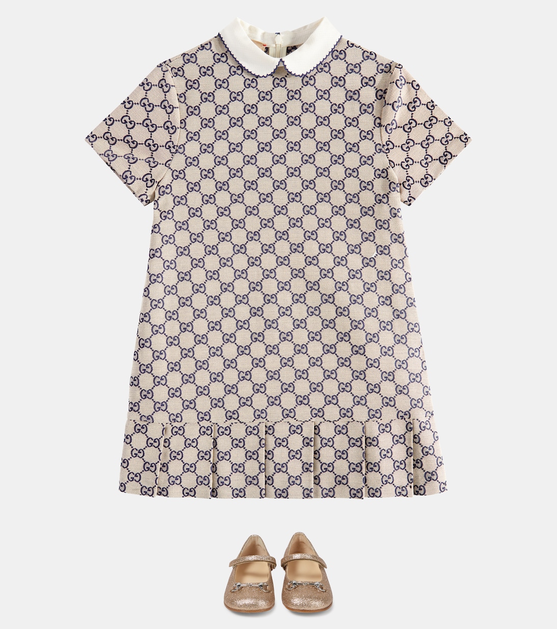 Gonna in canvas di misto cotone GG | Gucci Kids