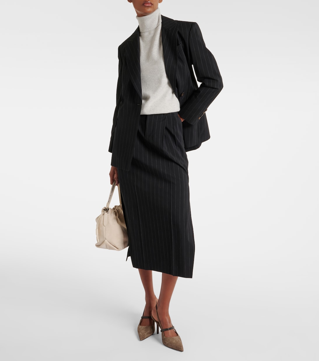 Jersey de cachemir de cuello alto | Brunello Cucinelli