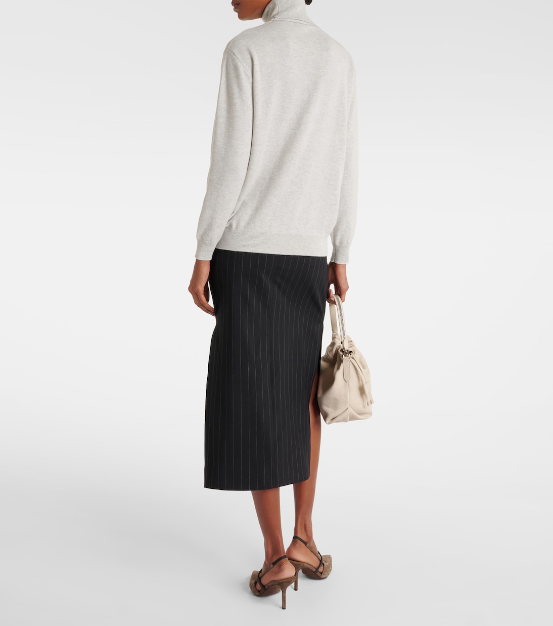 Jersey de cachemir de cuello alto | Brunello Cucinelli