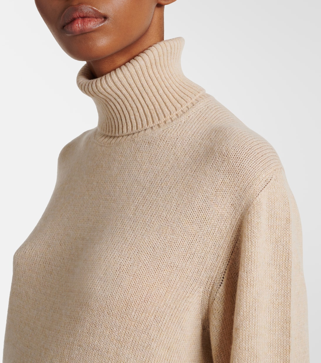 Cellio cashmere turtleneck sweater | Loro Piana