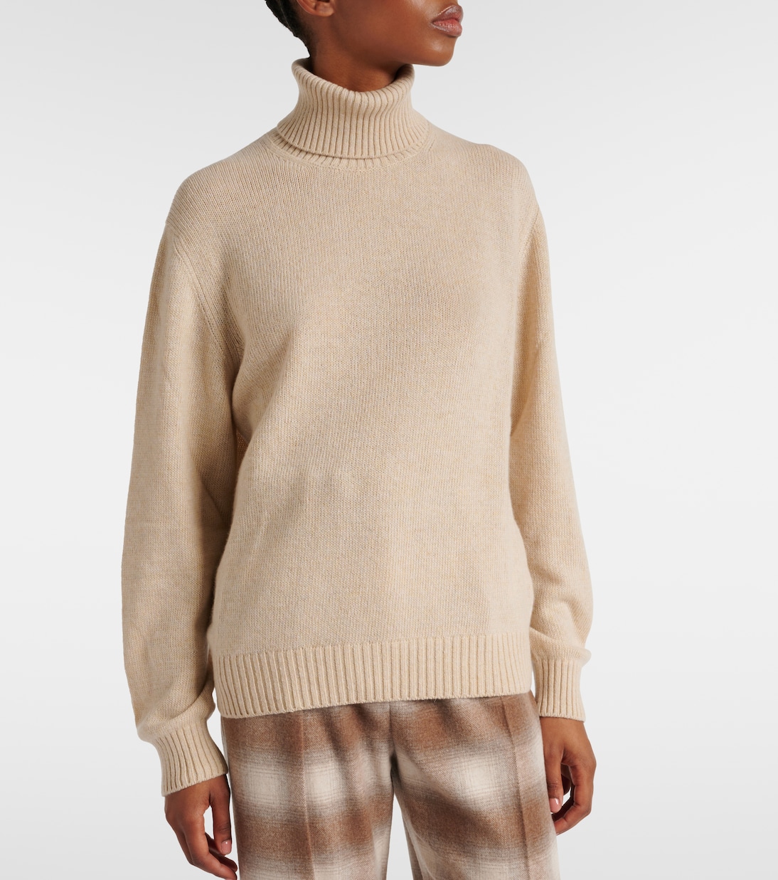 Cellio cashmere turtleneck sweater | Loro Piana