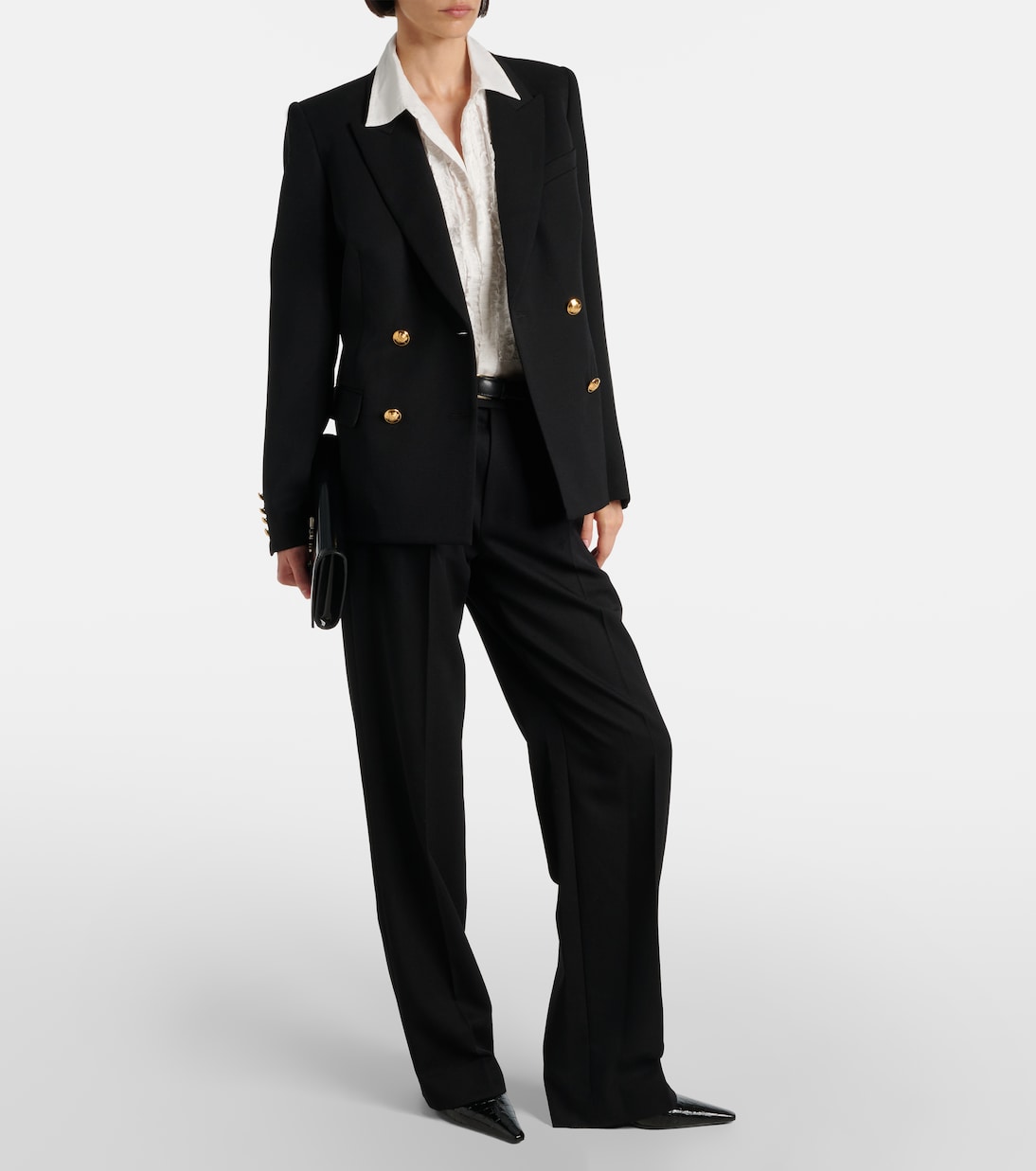 Blazer doppiopetto Veda in lana vergine | Nili Lotan