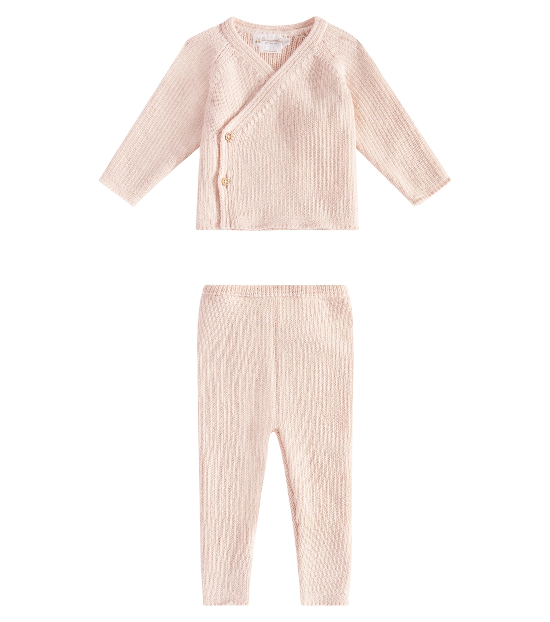 Bebé - set de cárdigan y pantalones Théva de alpaca | Bonpoint