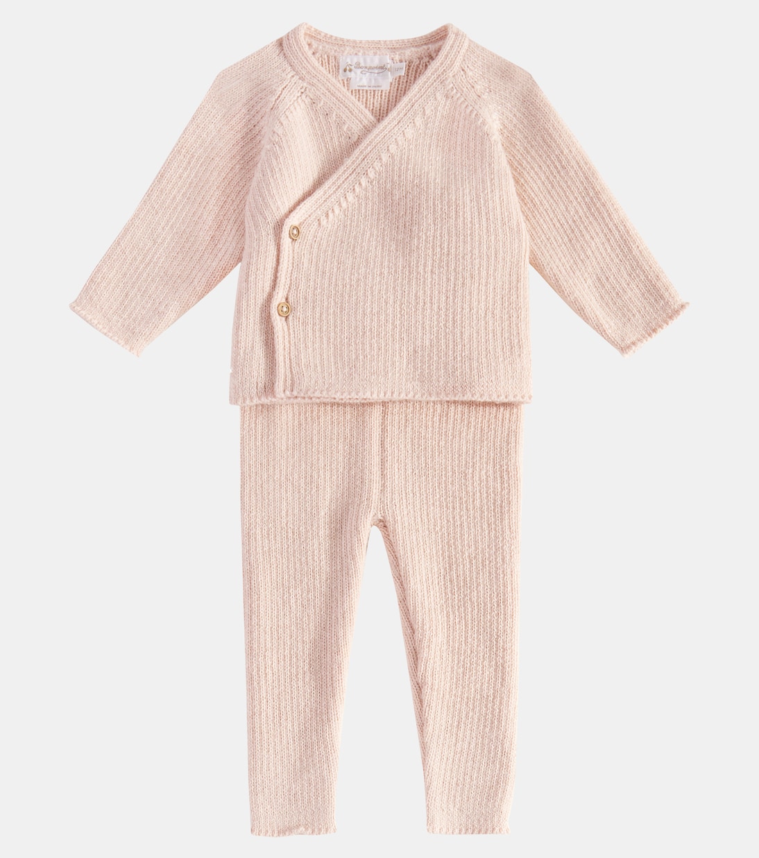 Bebé - set de cárdigan y pantalones Théva de alpaca | Bonpoint