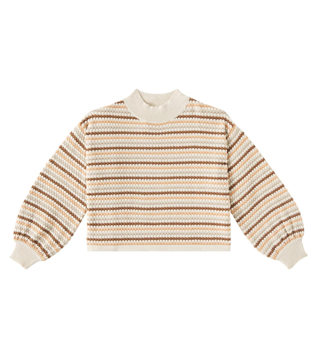 Striped cotton sweater | Rylee + Cru