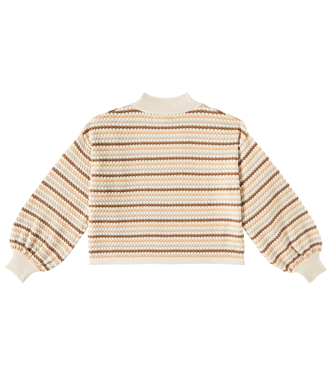 Striped cotton sweater | Rylee + Cru