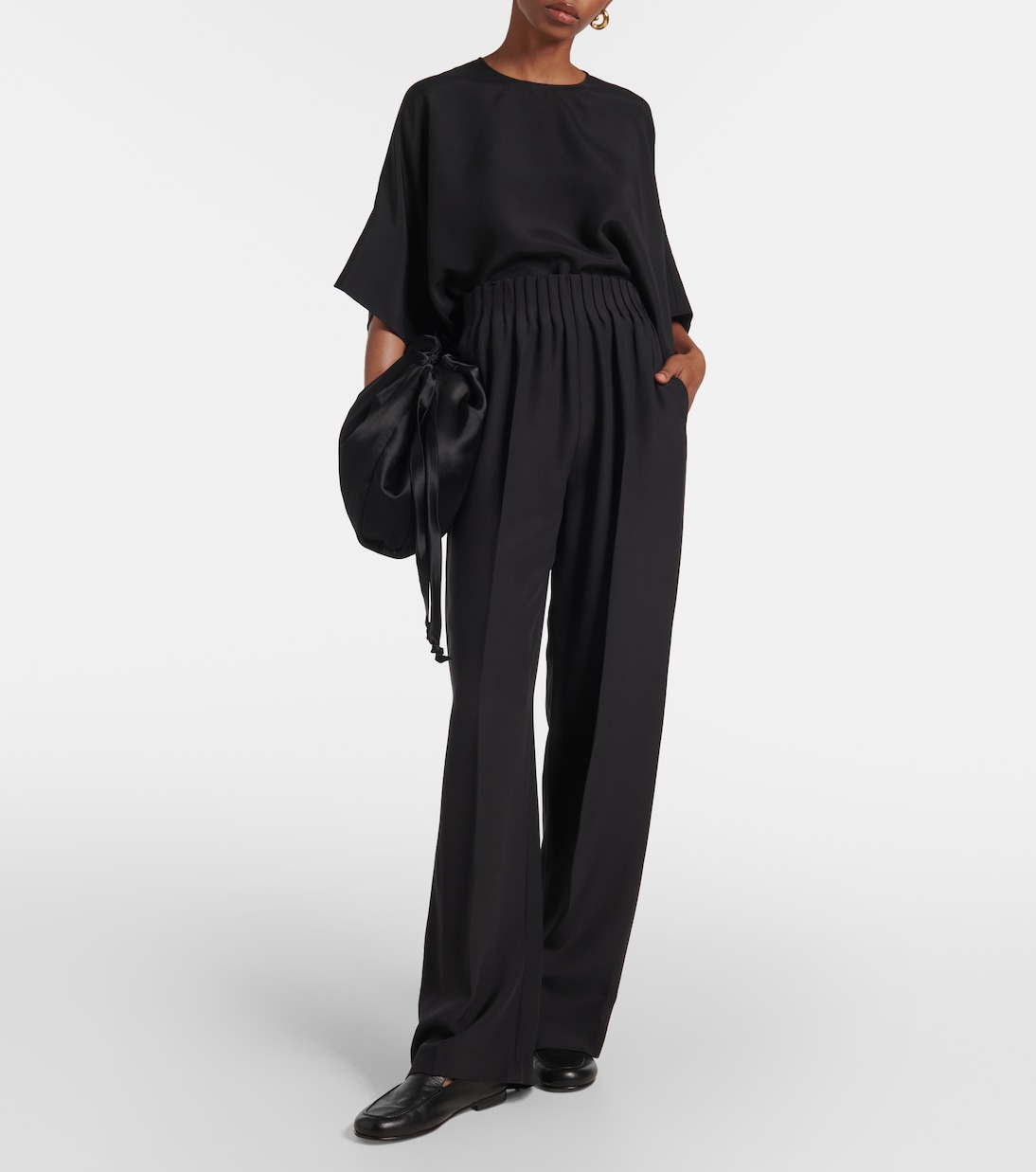 Pantalon Maud en soie | Fforme