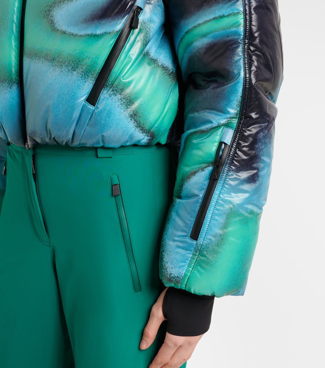 Chaqueta de esquí Daisy de plumas | Aztech Mountain