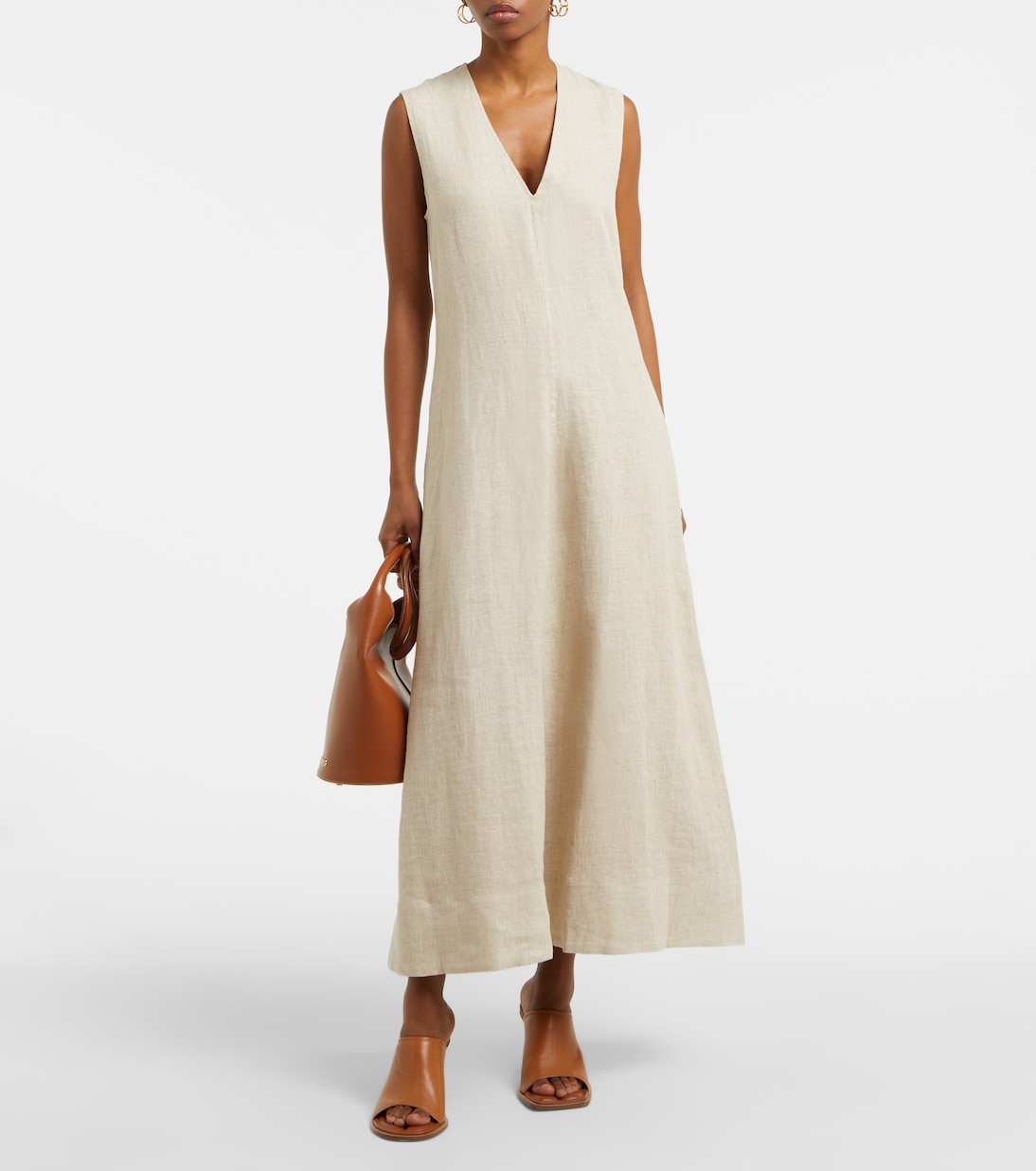 Robe longue Marteret en lin | Faithfull