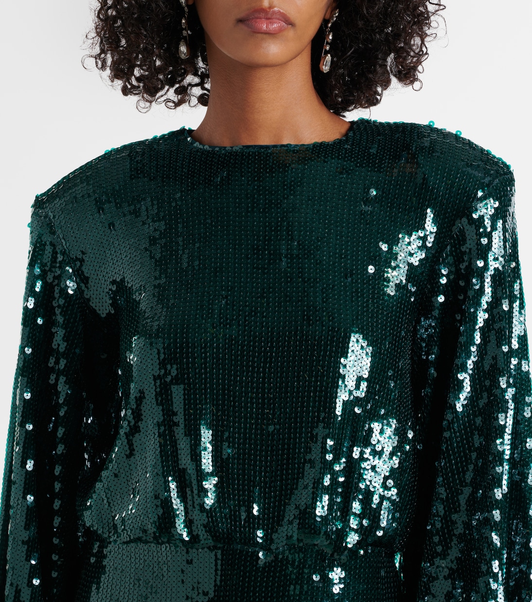 Robe longue à sequins | Rotate