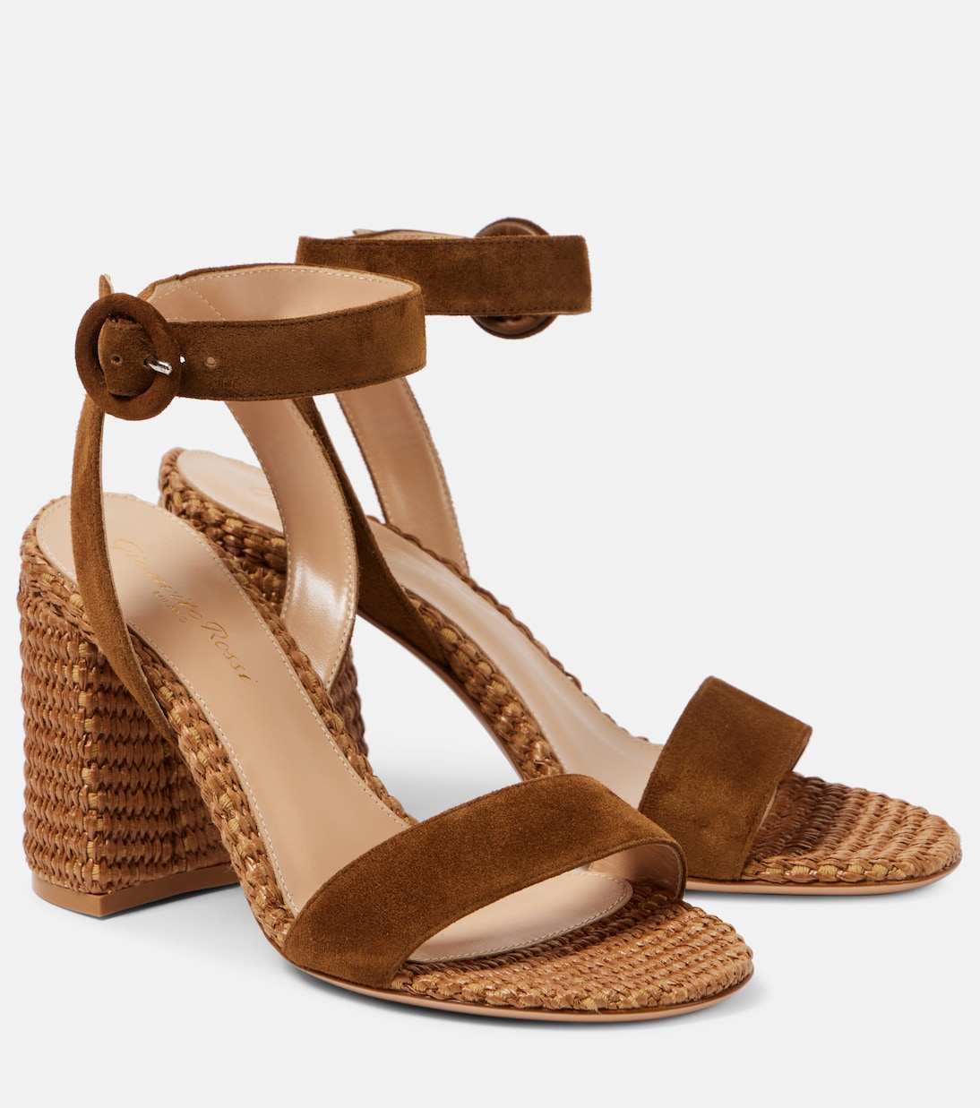 Sandalen Sue 85 mit Veloursleder | Gianvito Rossi