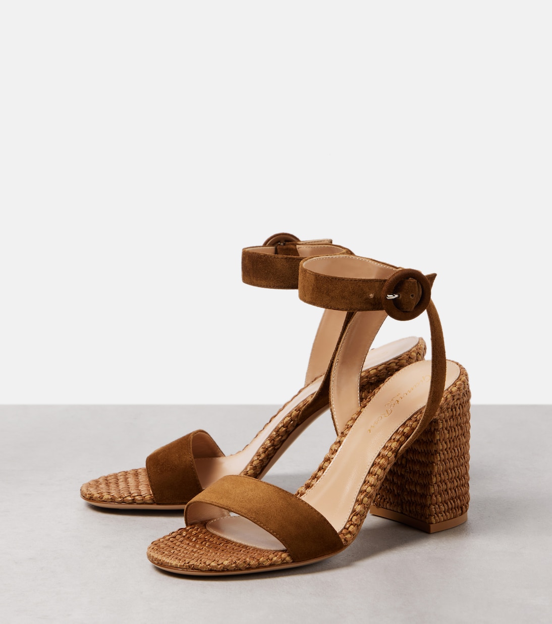 Sandalen Sue 85 mit Veloursleder | Gianvito Rossi