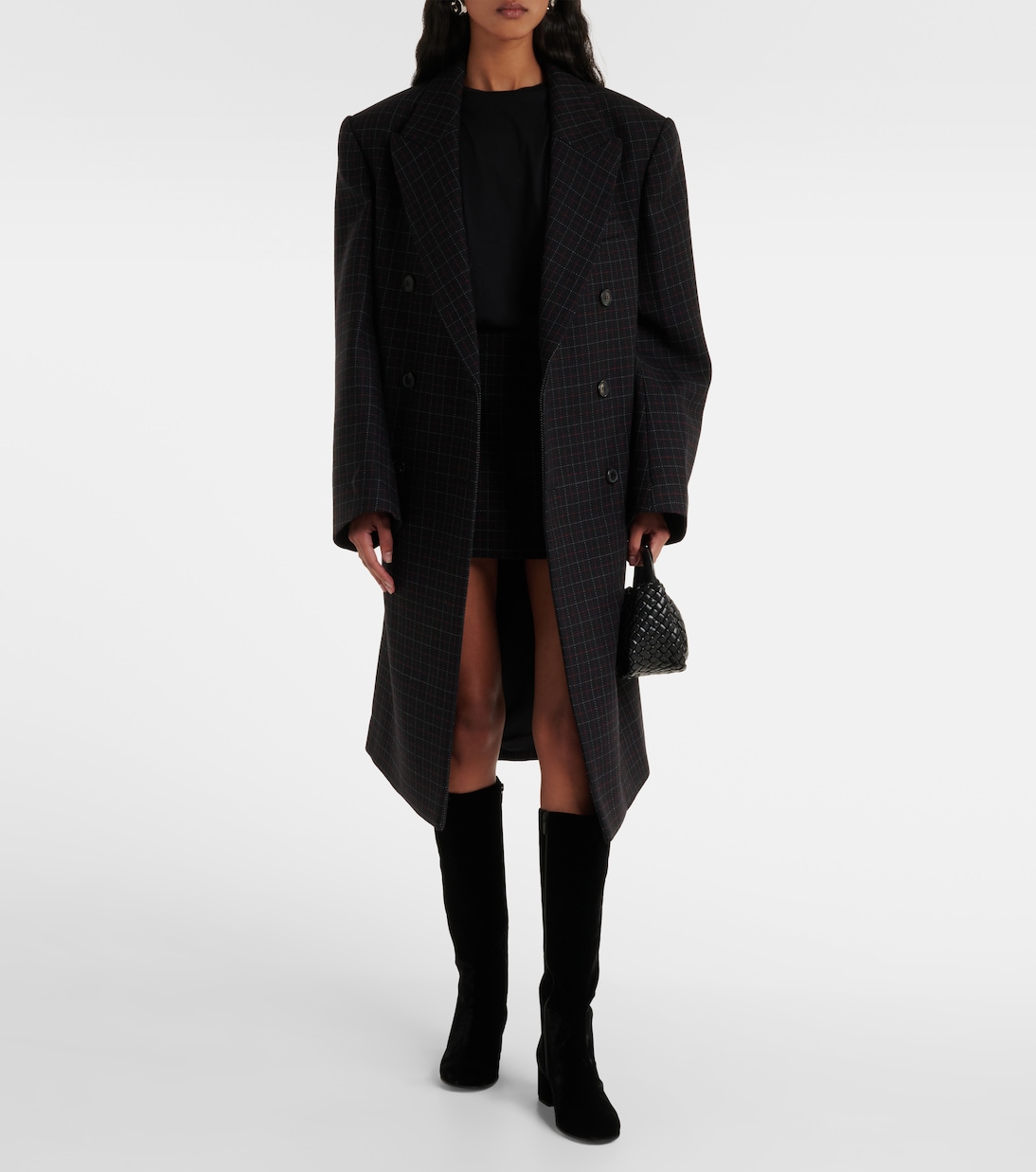 Stiefel Joelle 45 aus Samt | Gianvito Rossi