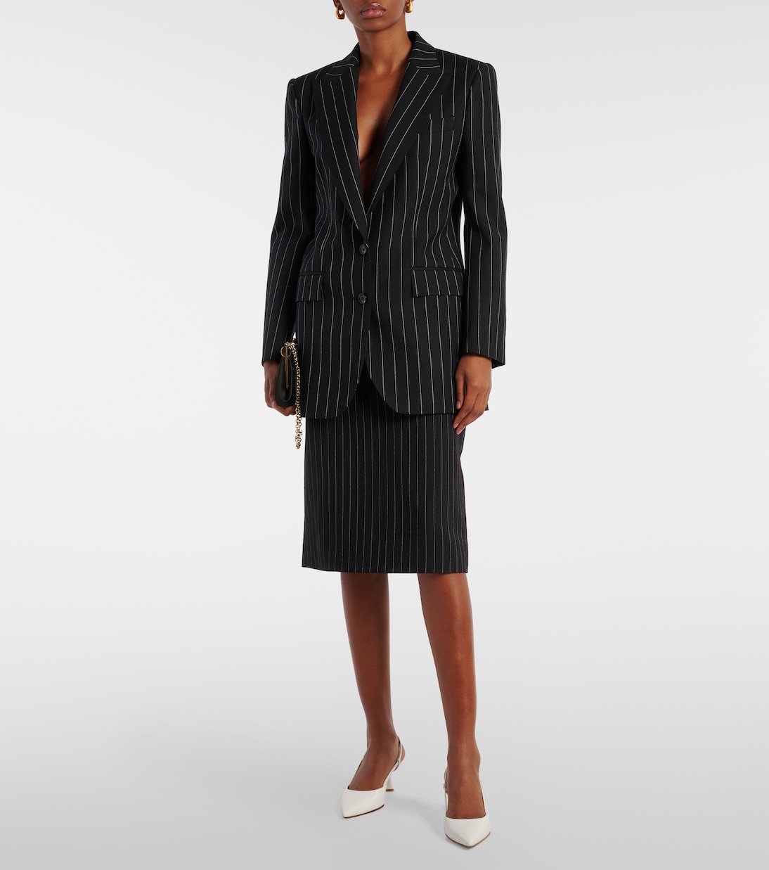 Bridal Slingback-Pumps Ascent 55 aus Leder | Gianvito Rossi