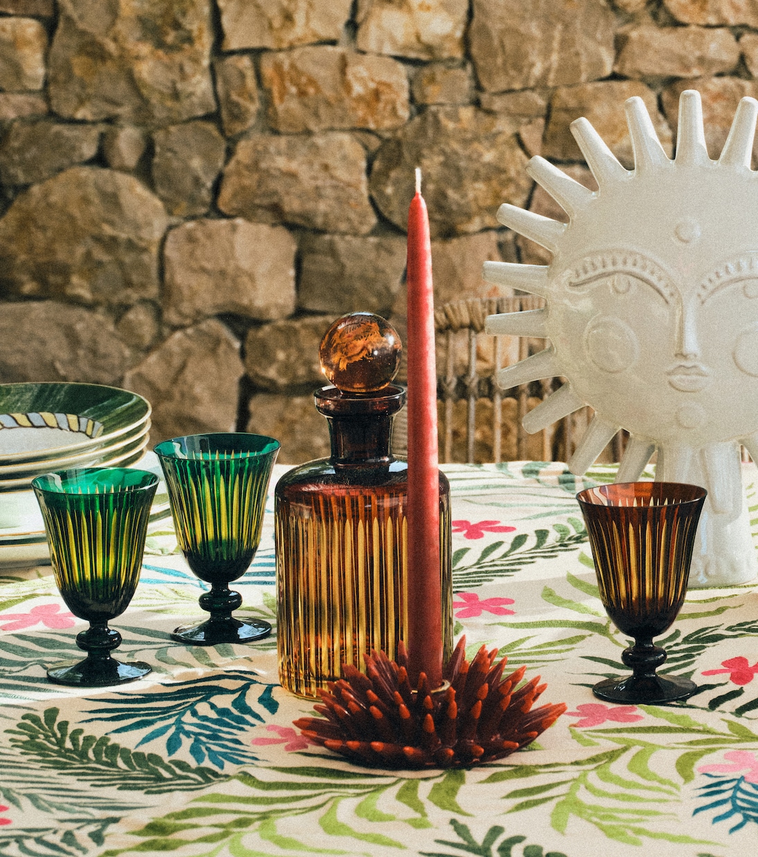 Set Prism aus vier Weingläsern | L'Objet