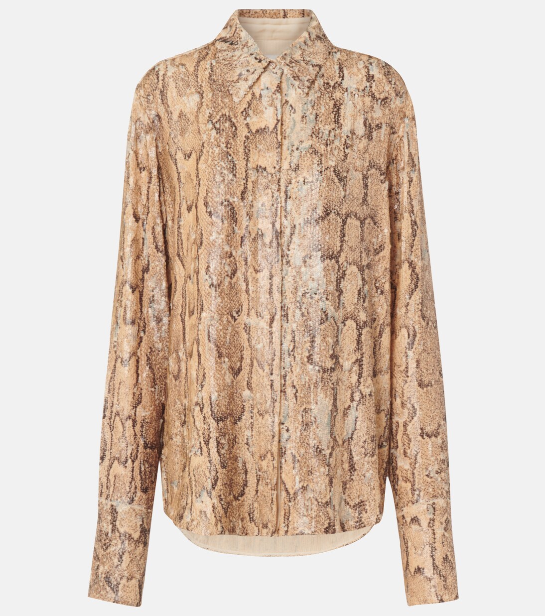 Hemd mit Pailletten | Dries Van Noten