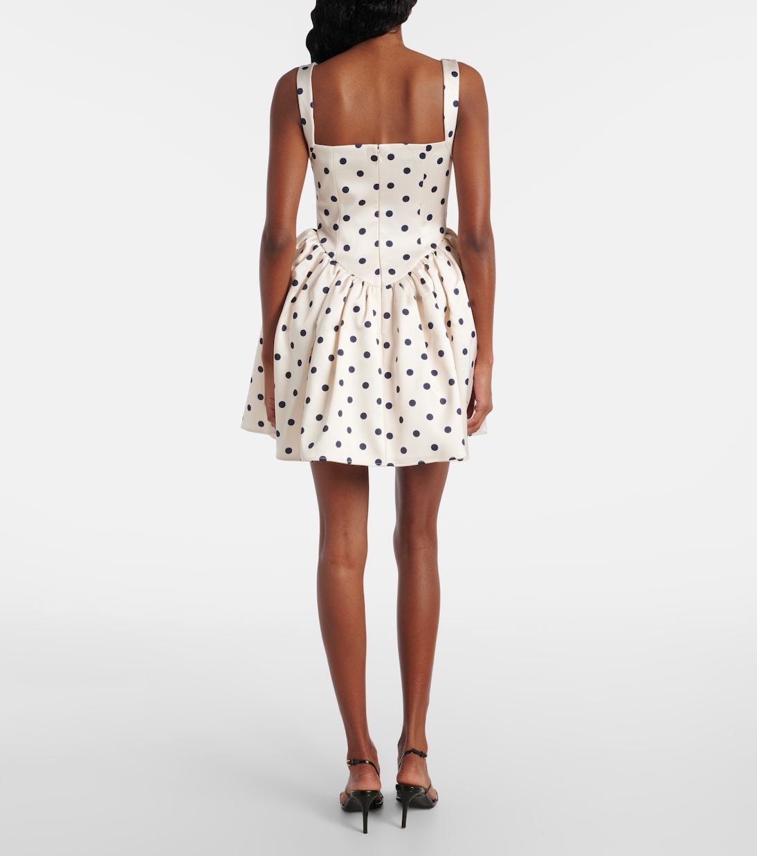 Robe en satin à pois | Self-Portrait