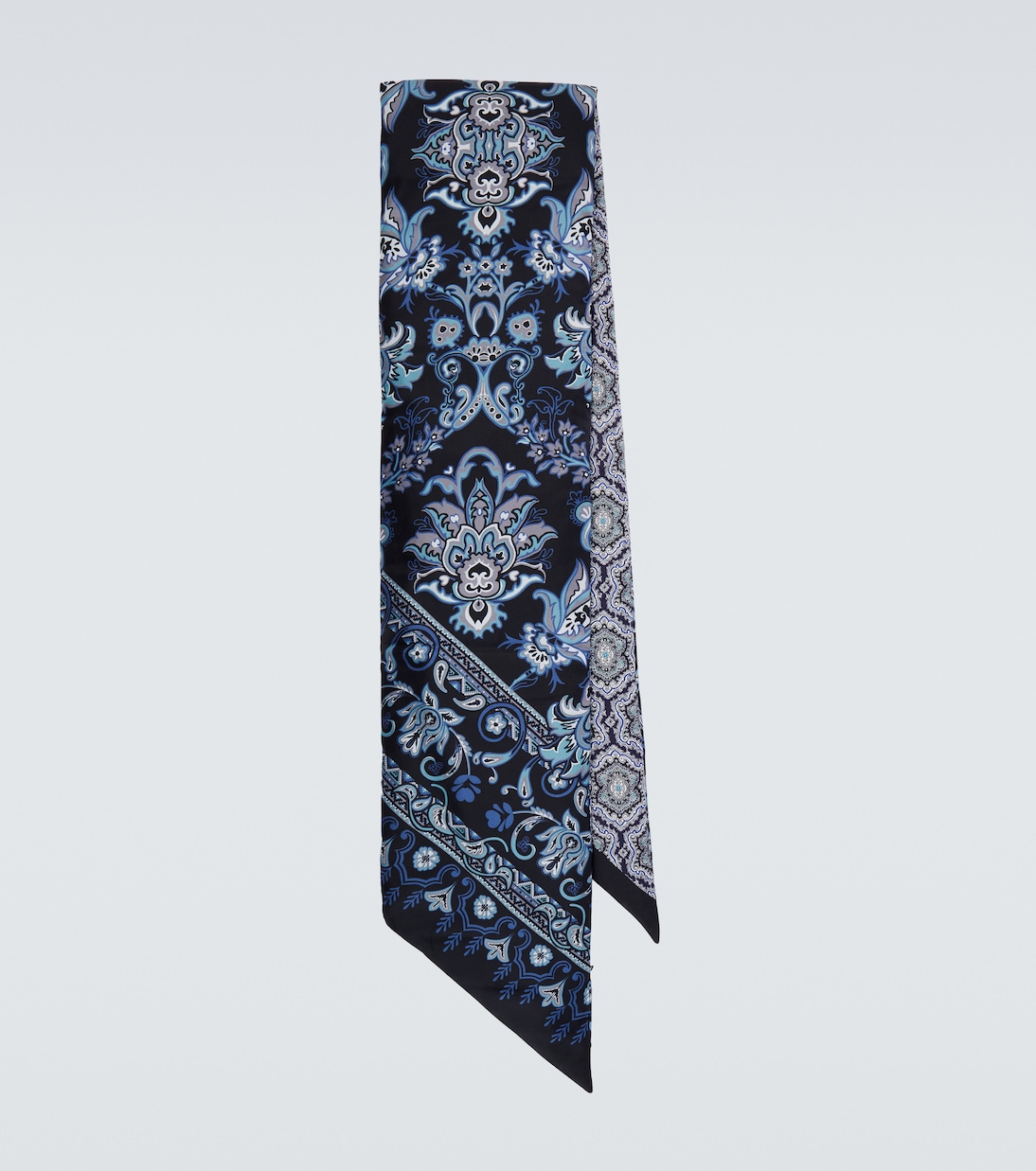 Paisley printed silk twill scarf | Etro