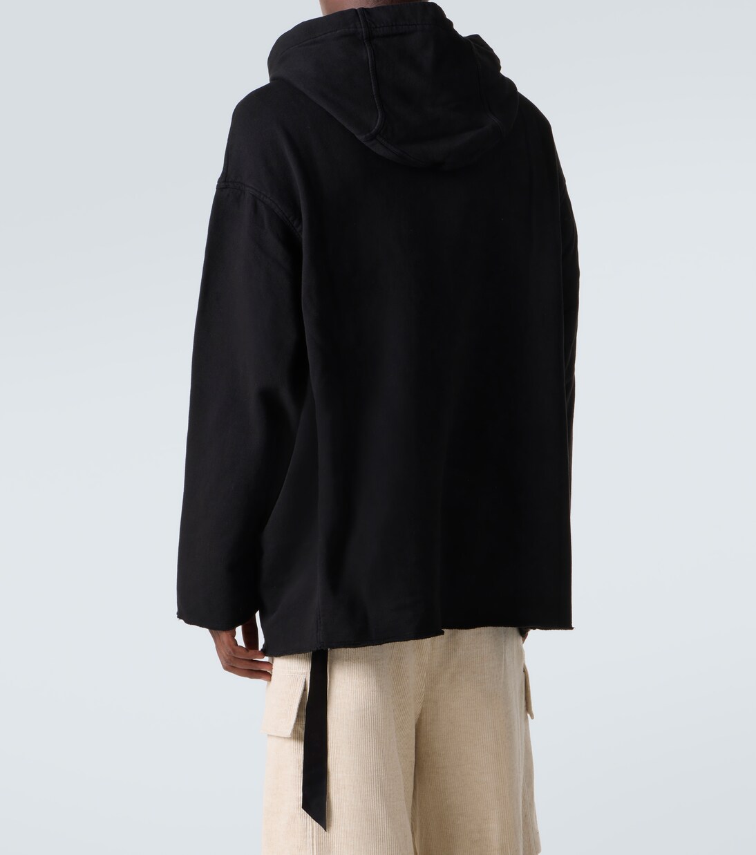 Cotton jersey hoodie | Rick Owens