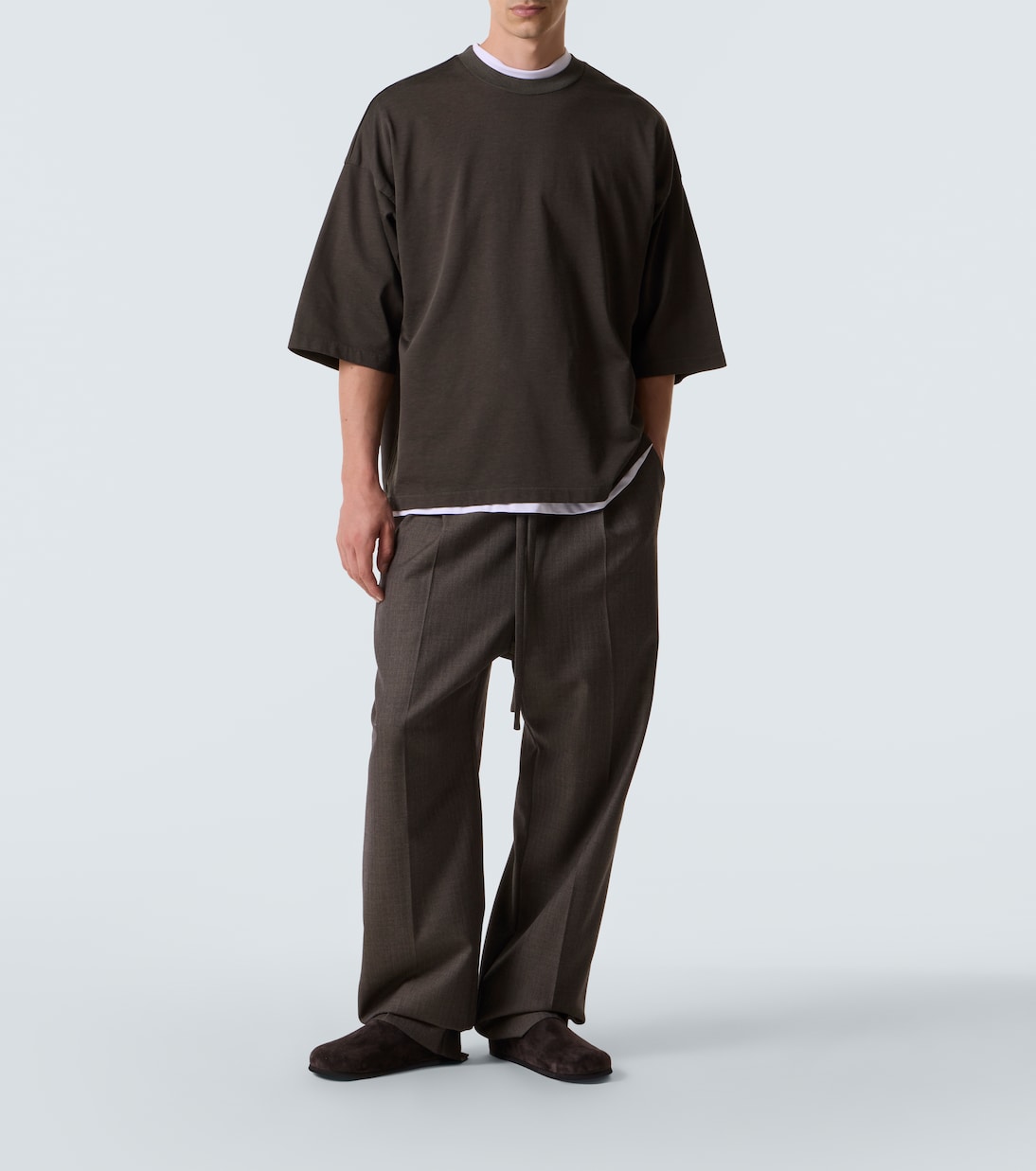 Virgin wool straight pants | Fear of God