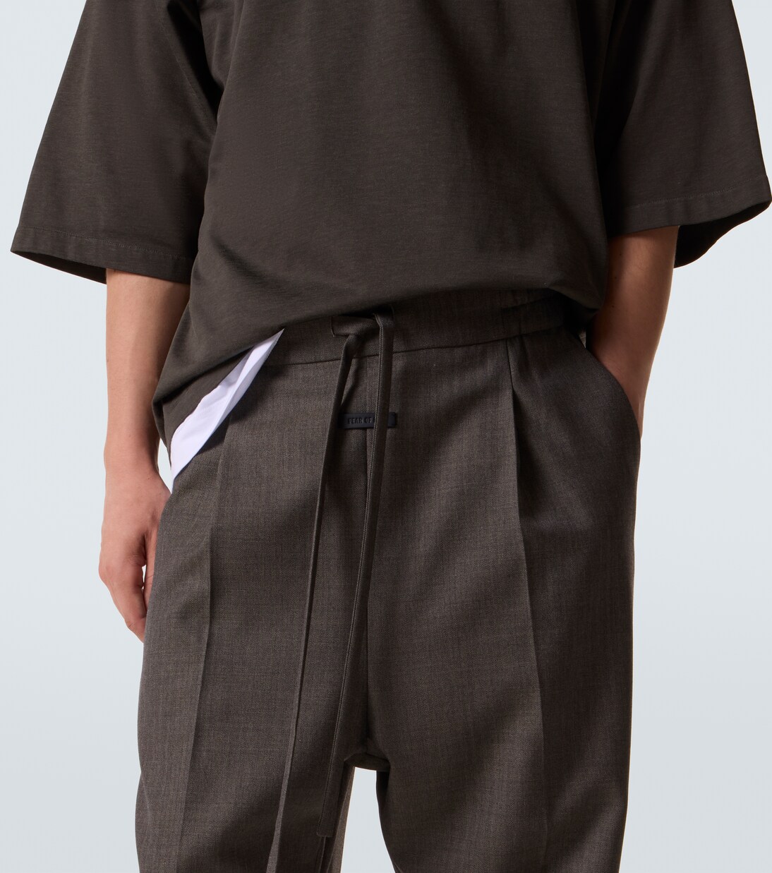 Virgin wool straight pants | Fear of God