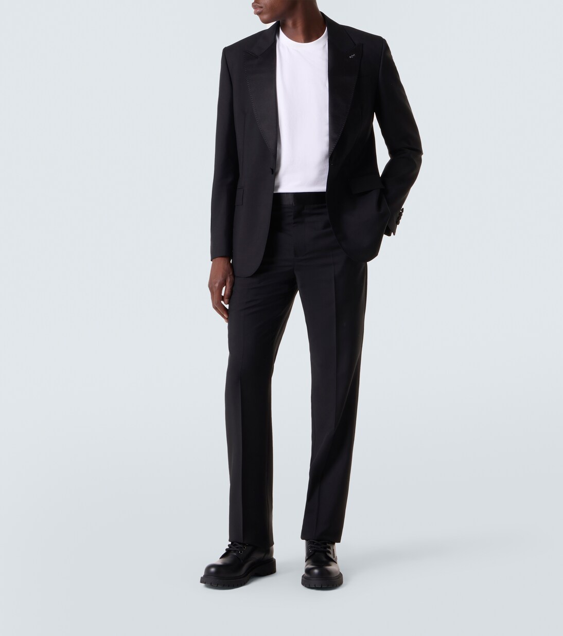Wool and mohair tuxedo pants | Givenchy