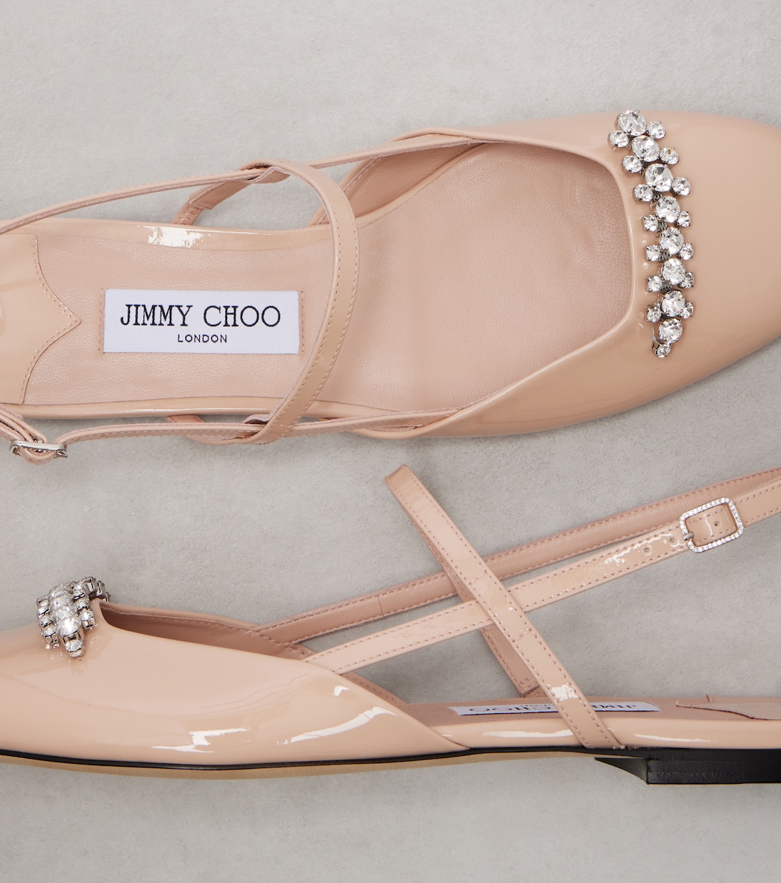 Belinda patent leather flats | Jimmy Choo