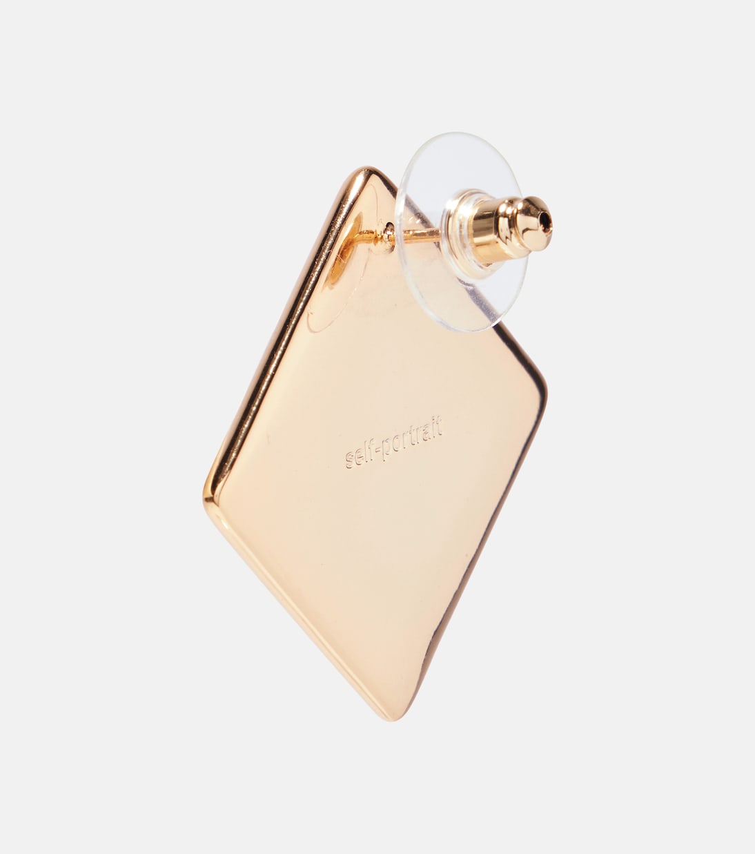 Ohrringe mit Emaille  | Self-Portrait